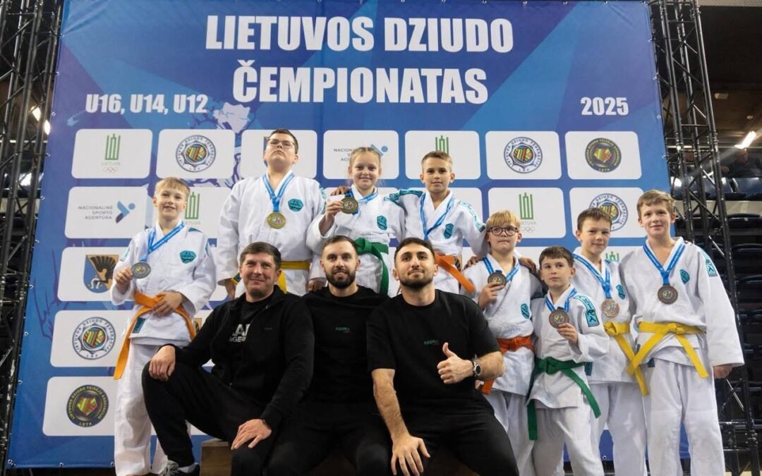 Lietuvos U12, U14 ir U16 dziudo čempionatas, 2025 spalis